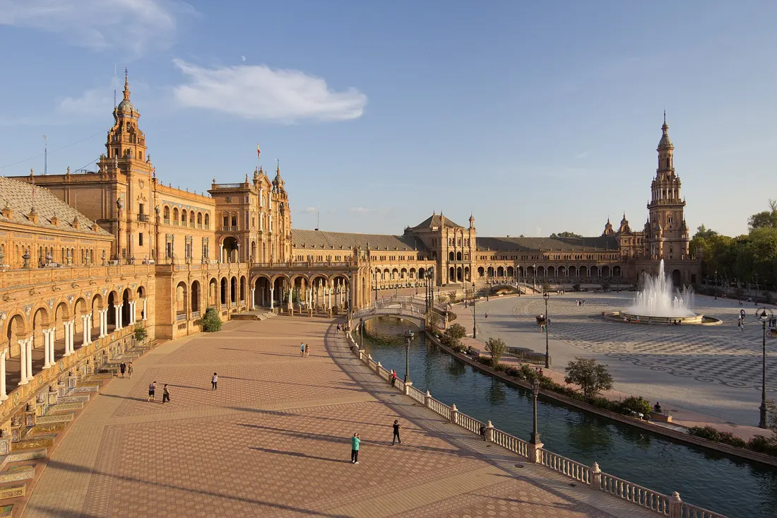 La place d’Espagne à Séville