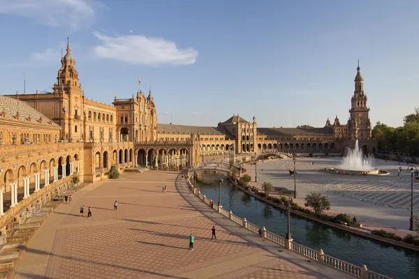 La place d’Espagne à Séville