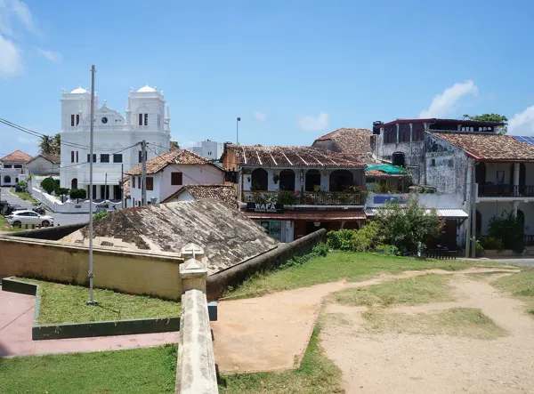 La mosquée Meera dans le fort de Galle