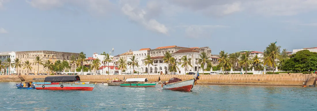 Le port de Stone Town à Zanzibar